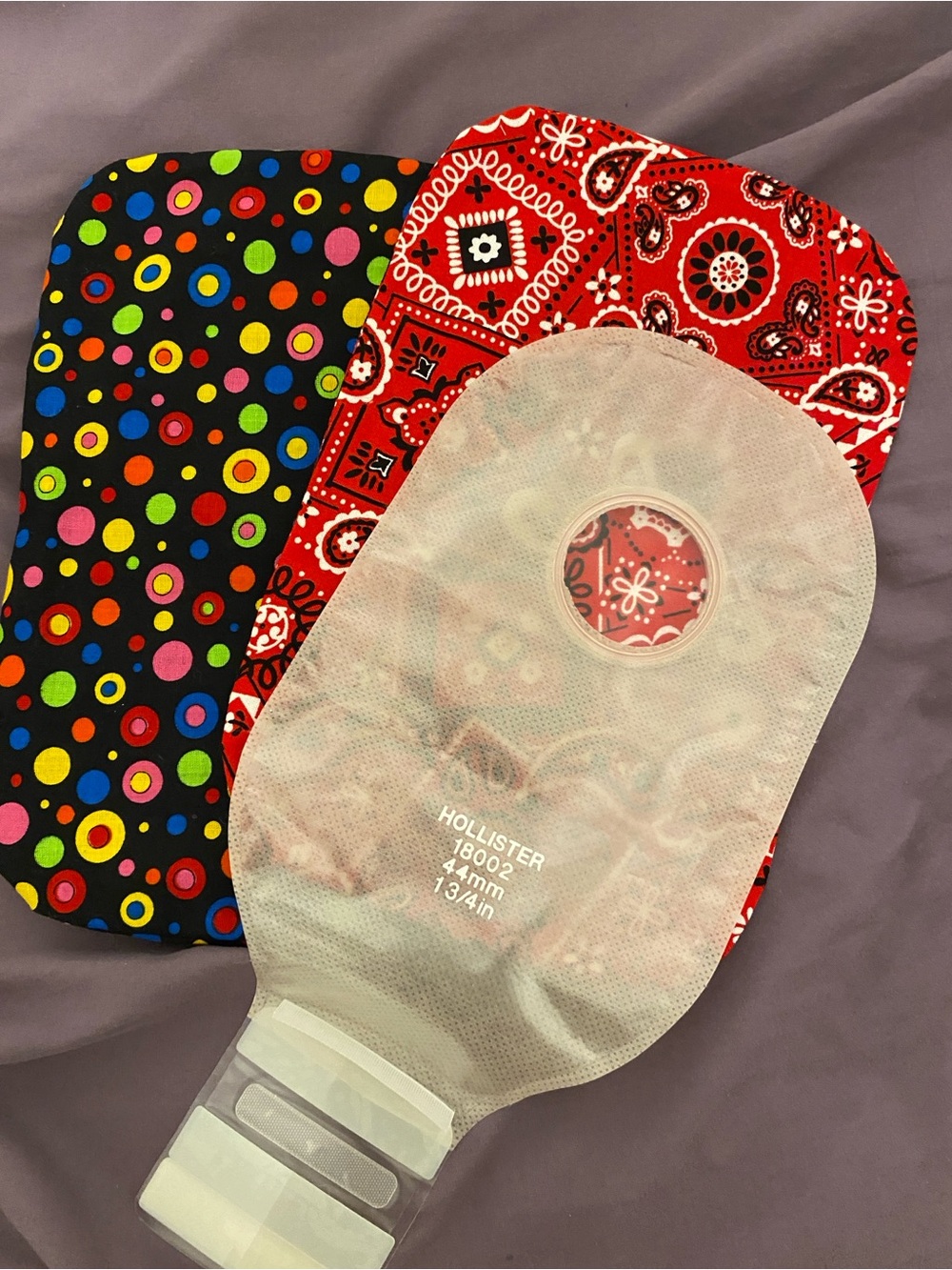 Ostomy Pouch Covers - Assorted Colors - Picture 16 of 16